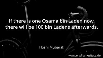 Englisches Zitat von Hosni Mubarak als Bild