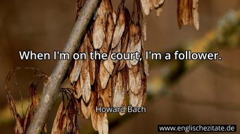 Englisches Zitat von Howard Bach als Bild