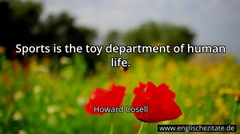 Englisches Zitat von Howard Cosell als Bild