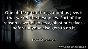Englisches Zitat von Howard Jacobson als Bild