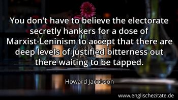 Englisches Zitat von Howard Jacobson als Bild