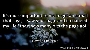 Englisches Zitat von Howard Rheingold als Bild