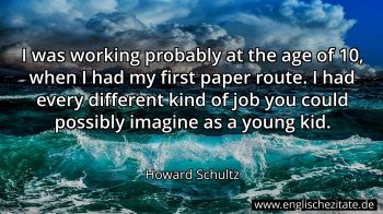 Englisches Zitat von Howard Schultz als Bild