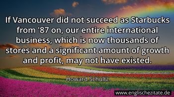 Englisches Zitat von Howard Schultz als Bild