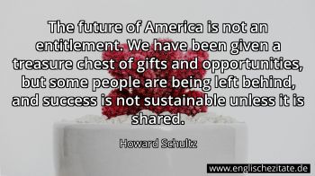 Englisches Zitat von Howard Schultz als Bild