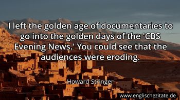Englisches Zitat von Howard Stringer als Bild