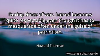 Englisches Zitat von Howard Thurman als Bild