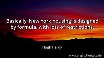 Englisches Zitat von Hugh Hardy als Bild