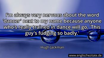 Englisches Zitat von Hugh Jackman als Bild