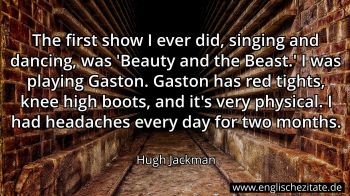 Englisches Zitat von Hugh Jackman als Bild