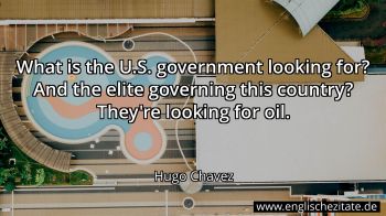 Englisches Zitat von Hugo Chavez als Bild