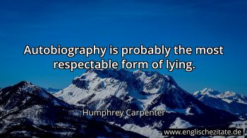 Englisches Zitat von Humphrey Carpenter als Bild