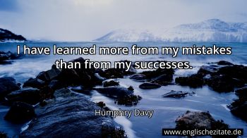 Englisches Zitat von Humphry Davy als Bild