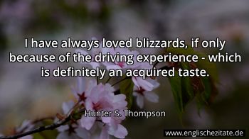 Englisches Zitat von Hunter S. Thompson als Bild