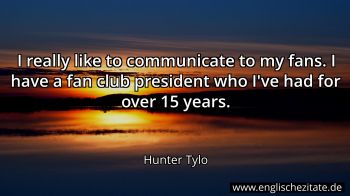Englisches Zitat von Hunter Tylo als Bild