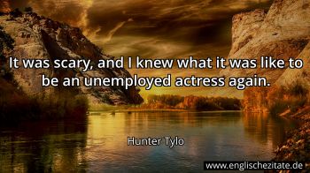 Englisches Zitat von Hunter Tylo als Bild
