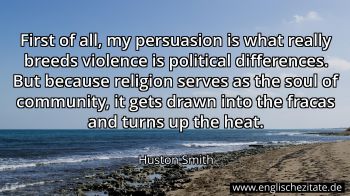 Englisches Zitat von Huston Smith als Bild