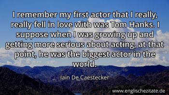 Englisches Zitat von Iain De Caestecker als Bild