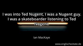 Englisches Zitat von Ian MacKaye als Bild