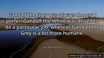Englisches Zitat von Ian Mckellen als Bild