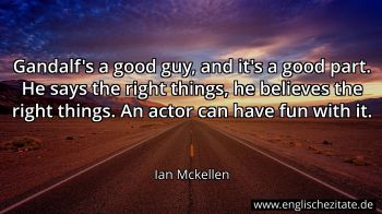 Englisches Zitat von Ian Mckellen als Bild
