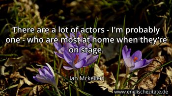 Englisches Zitat von Ian Mckellen als Bild