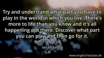 Englisches Zitat von Ian Mckellen als Bild