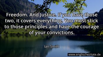 Englisches Zitat von Ian Smith als Bild