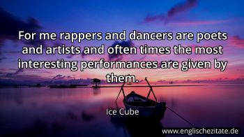 Englisches Zitat von Ice Cube als Bild