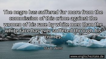 Englisches Zitat von Ida B. Wells als Bild