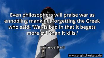 Englisches Zitat von Immanuel Kant als Bild