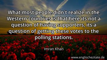 Englisches Zitat von Imran Khan als Bild
