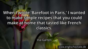 Englisches Zitat von Ina Garten als Bild