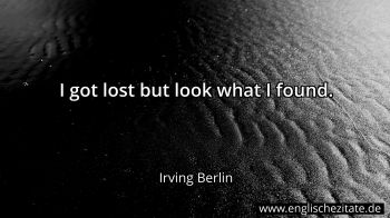 Englisches Zitat von Irving Berlin als Bild