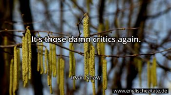 Englisches Zitat von Irwin Shaw als Bild