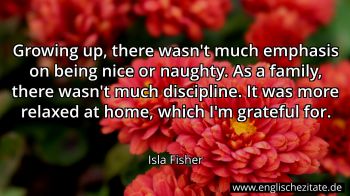 Englisches Zitat von Isla Fisher als Bild
