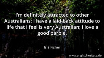 Englisches Zitat von Isla Fisher als Bild