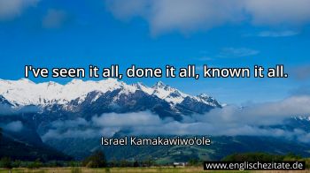 Englisches Zitat von Israel Kamakawiwo'ole als Bild