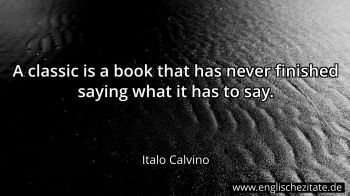 Englisches Zitat von Italo Calvino als Bild
