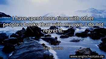 Englisches Zitat von Italo Calvino als Bild