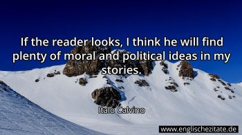 Englisches Zitat von Italo Calvino als Bild