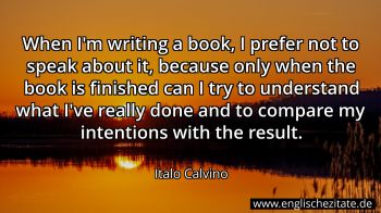 Englisches Zitat von Italo Calvino als Bild