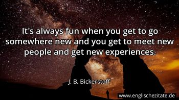 Englisches Zitat von J. B. Bickerstaff als Bild