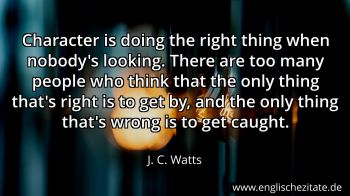 Englisches Zitat von J. C. Watts als Bild