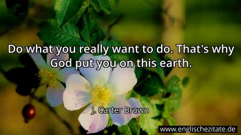 Englisches Zitat von J. Carter Brown als Bild