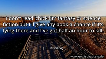 Englisches Zitat von J. K. Rowling als Bild