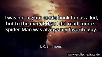 Englisches Zitat von J. K. Simmons als Bild