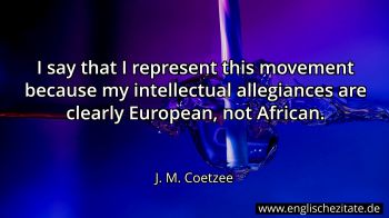 Englisches Zitat von J. M. Coetzee als Bild