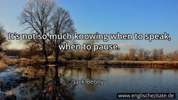 Englisches Zitat von Jack Benny als Bild