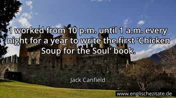 Englisches Zitat von Jack Canfield als Bild